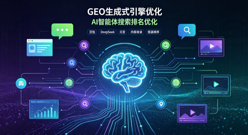 永定区GEO 浪潮来袭：生成式引擎优化崛起，创作者争抢豆包、DeepSeek、元宝智能体流量入口